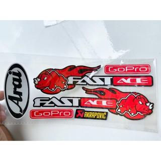 TEM DÁN LOGO DECAL - TEM NỔI KEO BÓNG