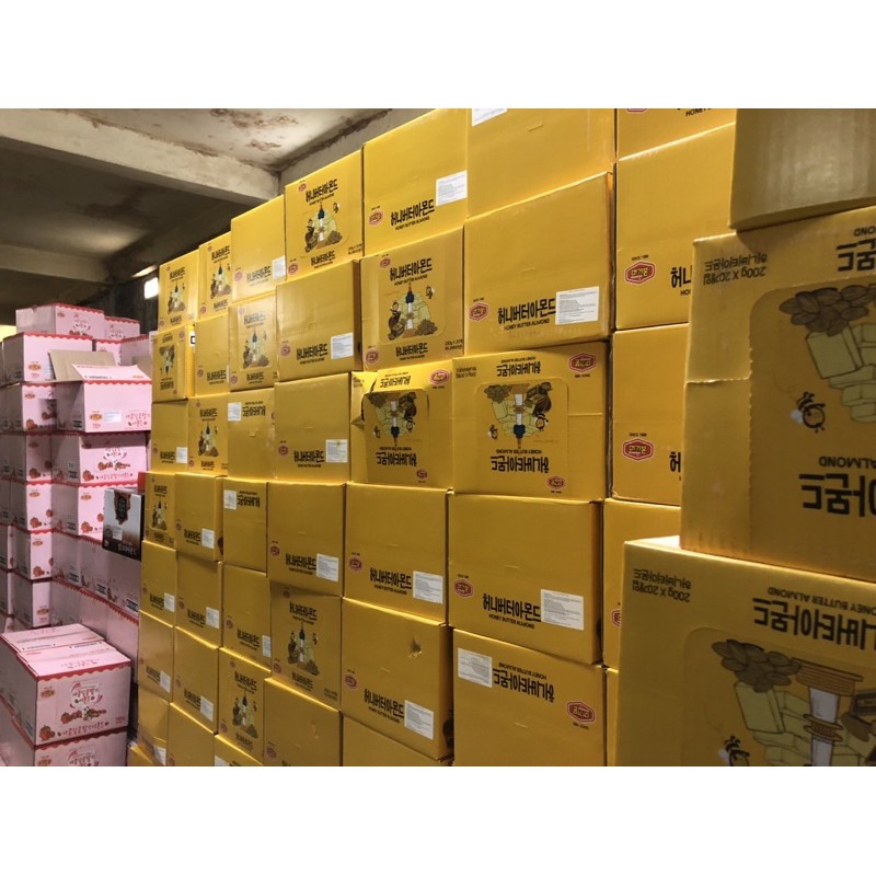 ⚡GIÁ HỦY DIỆT⚡ Hạnh Nhân Tẩm Bơ Mật Ong Murgerbon Hàn Quốc 200g | BigBuy360 - bigbuy360.vn