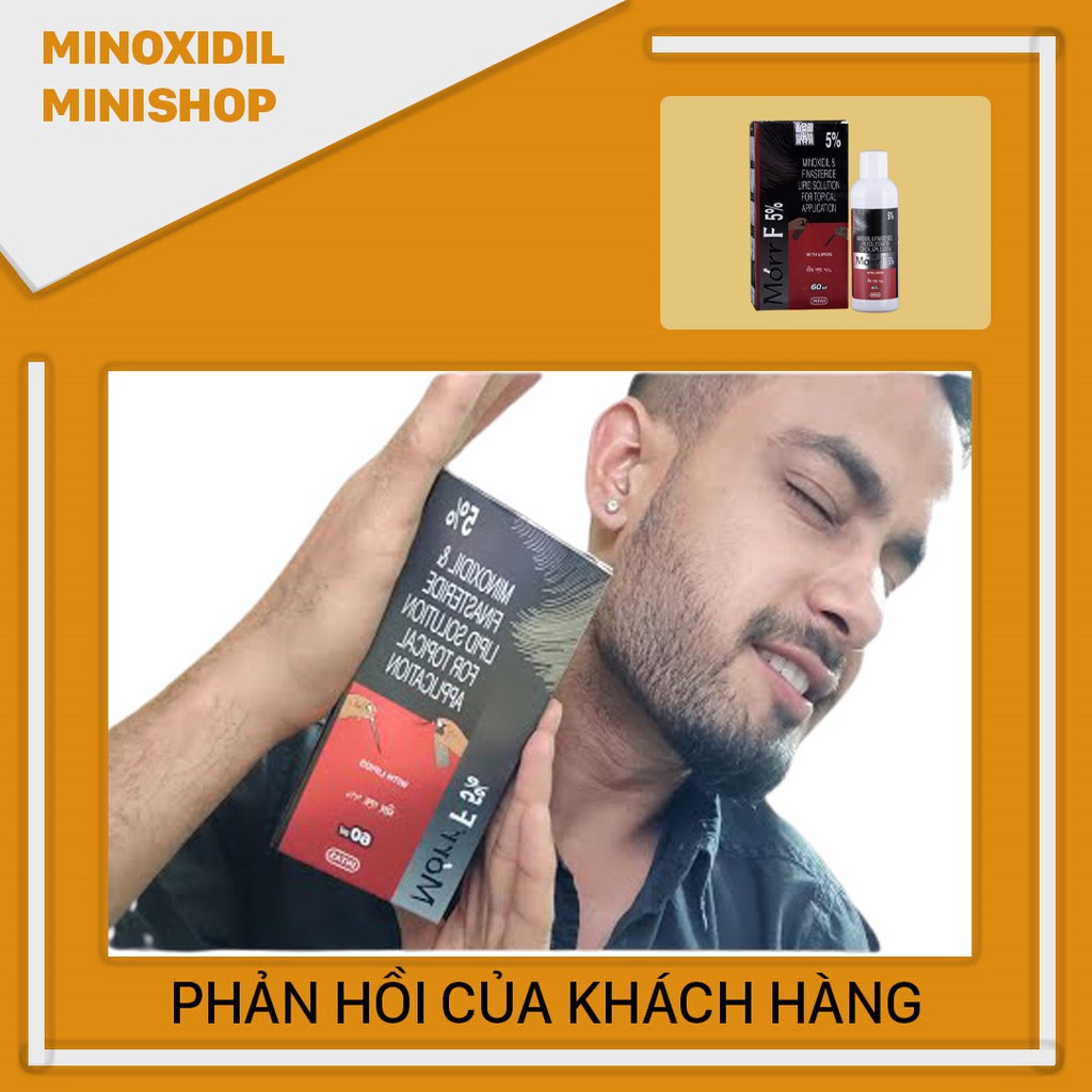 Thuốc mọc râu tóc Minoxidil & Finasteride 5% - Morr F5