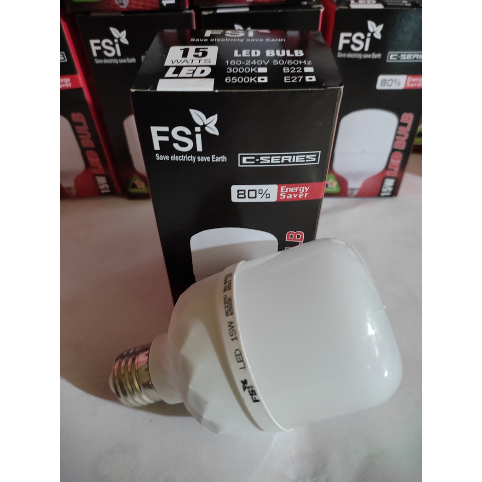 Bóng đèn LED trụ 10w 15w 20w 30w 40w  50w 60w FSI tiết kiệm điện siêu sáng ánh sáng trắng vàng,ledhalinh