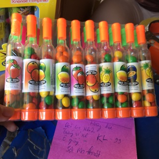 Kẹo xê hình chai rượu