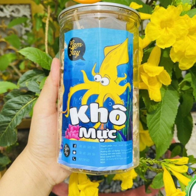 ✅ [HÀNG CÓ SẴN] KHÔ MỰC HẤP DỪA XÉ SỢI LÂM TÂY 300gr- Cực ngon cực mê 💥 | BigBuy360 - bigbuy360.vn