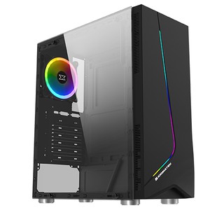 Vỏ máy tính Xigmatek EROS - ATX, Dải led RGB, Mặt hông kính cường lực - Hàng chính hãng - Bảo hành 12 tháng