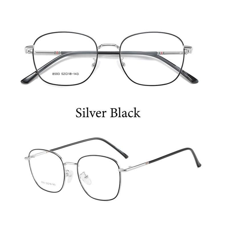 Mắt kính CHARMRAY gọng kim loại chống bức xạ phong cách thời trang cao cấp