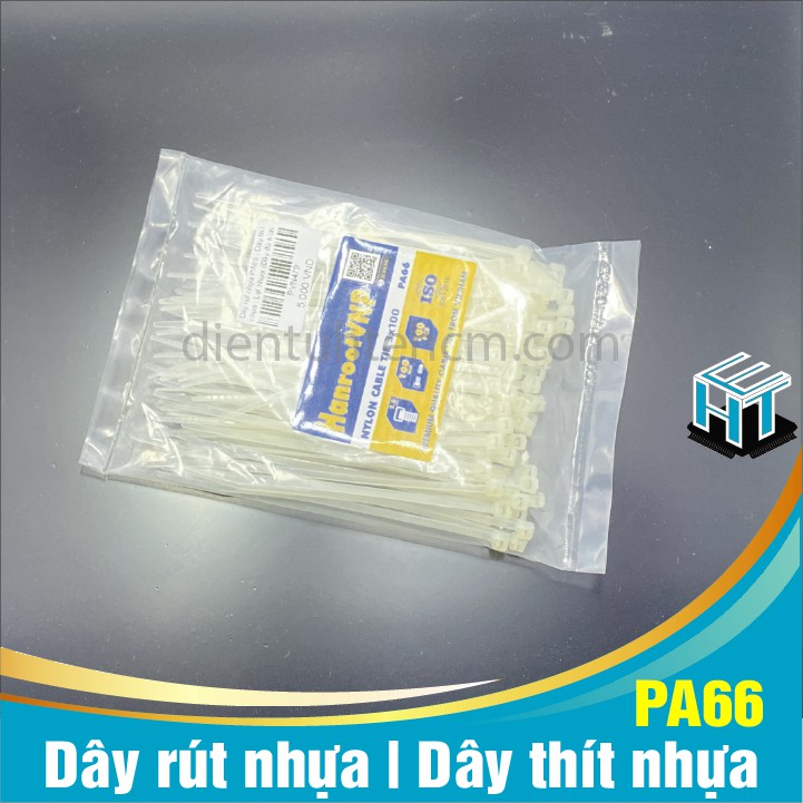 Dây rút nhựa PA66 ,nhiều kích thước chất lượng tốt Loại 8x300mm