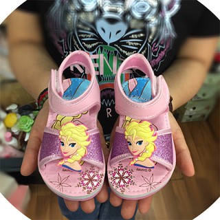Dép Elsa Thái Lan, Sandal Bé Gái Elsa duyên dáng Chính Hãng Thương Hiệu Cartoon Agency FZ3110