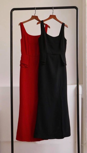 Đầm MIDI xẻ đùi