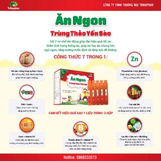 ĂN NGON TRÙNG THẢO YẾN SÀO
