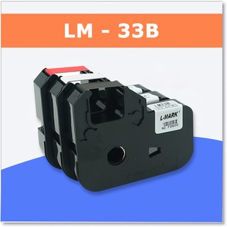 Lm33b: băng mực in cho máy in ống lồng đầu cốt lk-320 màu đen 12mm x 80m