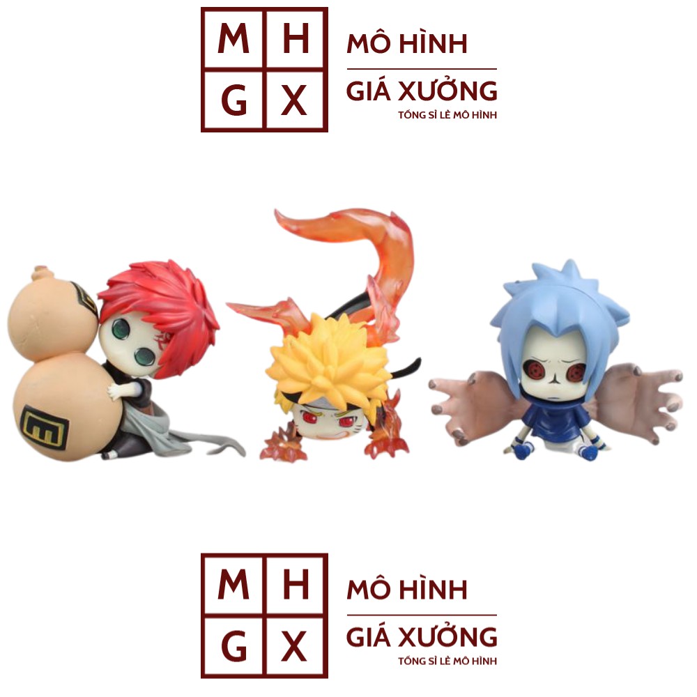 Mô Hình Naruto Cao 7cm Có 2 Mặt - Bản Chibi , Nhất Vĩ Shukaku Kazekage đệ ngũ Naruto S