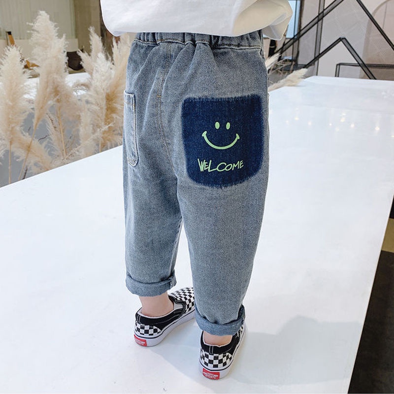 Quần Jeans Mềm Mỏng Thời Trang Mùa Hè Phong Cách Mới Cho Bé Trai Và Bé Gái