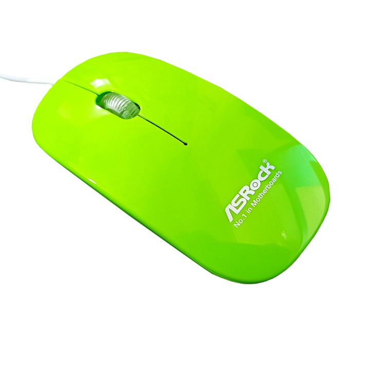 Chuột Có Dây ASROCK WIRED MOUSE Green