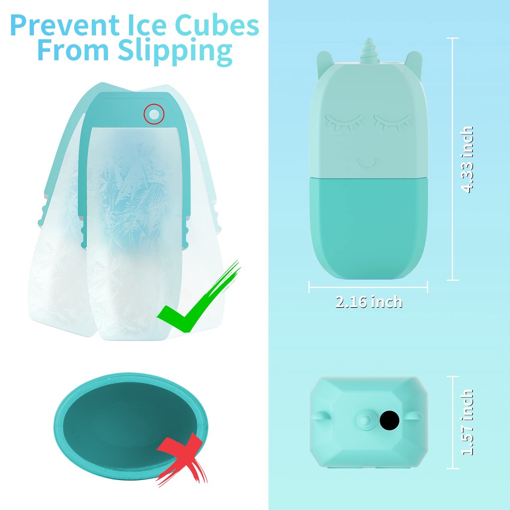 Bóng lăn mát xa da mặt FOREVERLILY hình kỳ lân cá tính chống trượt