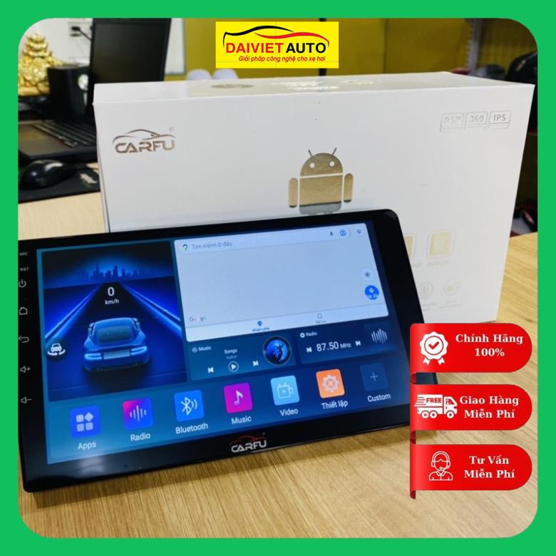 Bộ Màn Android liền cam 360 CarFu G200S ram 3/32/8 nhân chính hãng | Đại Việt Auto