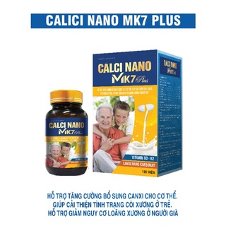 Bổ sung canxi,ngăn ngừa loãng xương Calcinano MK7 Plus