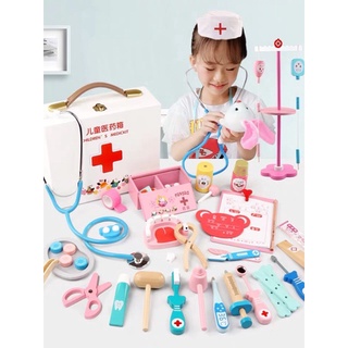 Bộ đồ chơi bác sĩ bằng gỗ
