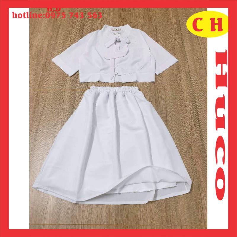 [RẺ VÔ ĐỊCH]sét đầm nữ🦋sét trang phục🦋sét váy áo croptop buộc nơ mix chân váy 2 lớp vintage dáng ulzzang freesize 🦋❤