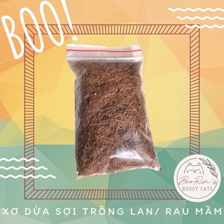 Xơ dừa sợi trồng lan, rau mầm