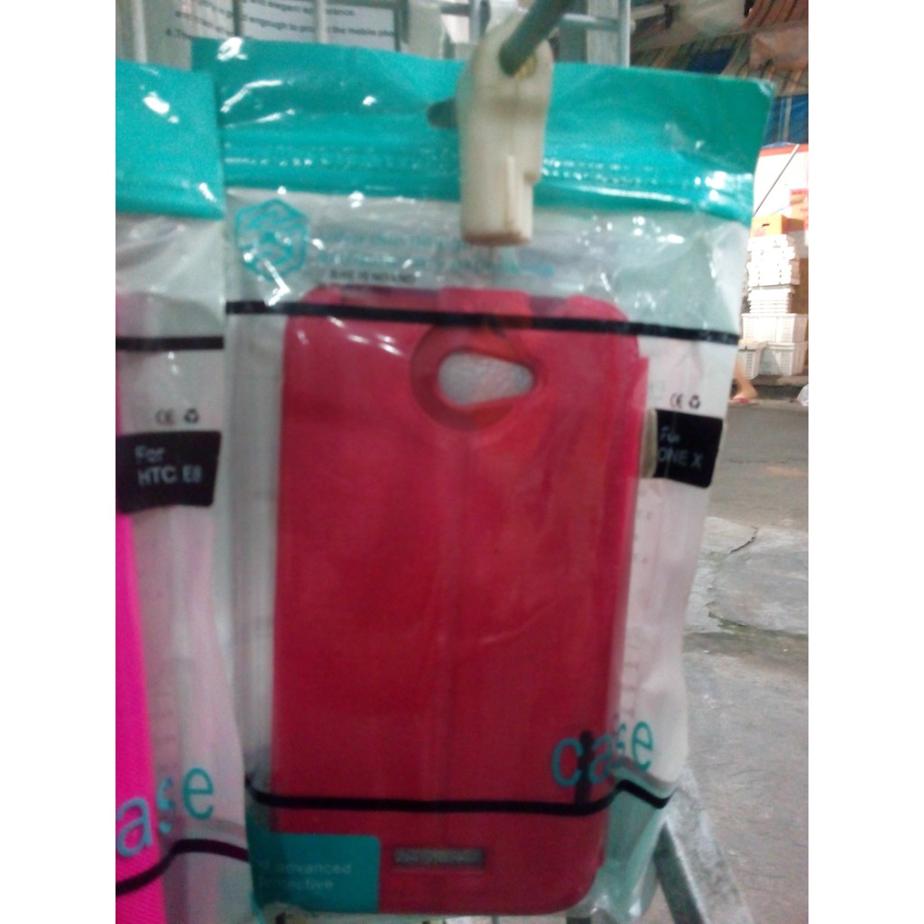 bao da htc one X đỏ
