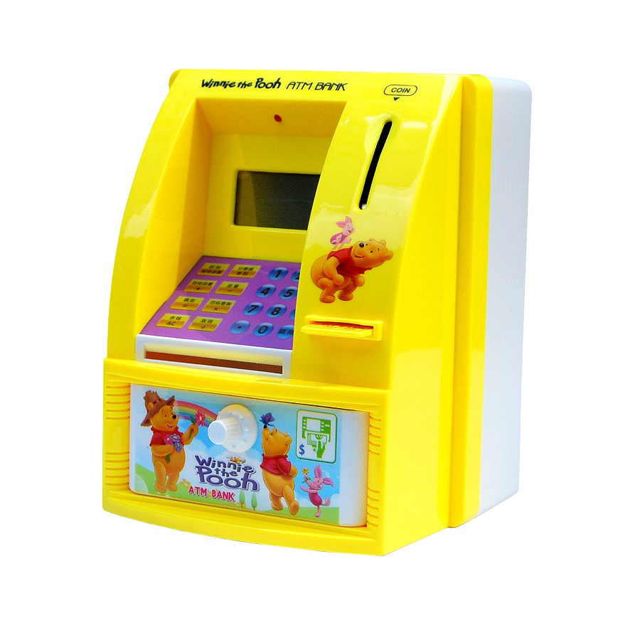 Két sắt mini giữ tiền cho bé cây ATM