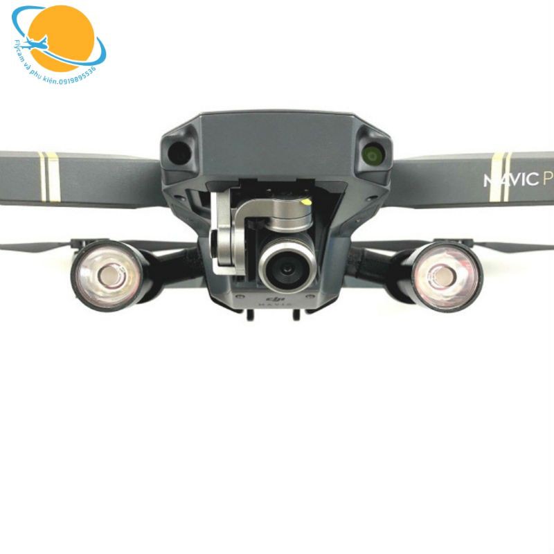 Bộ 2 đèn cho drone DJI Mavic 2 Zoom/Pro Practical BLM bay đêm.