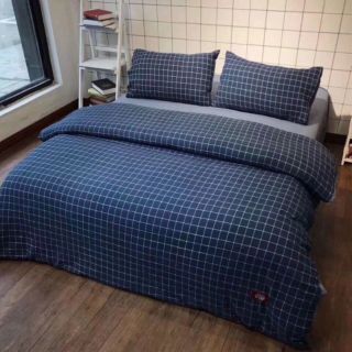 Sét chăn ga vải đũi