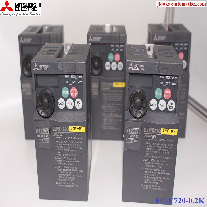 FR-E720-0.2K Biến tần cũ chính hãng Mitsubishi