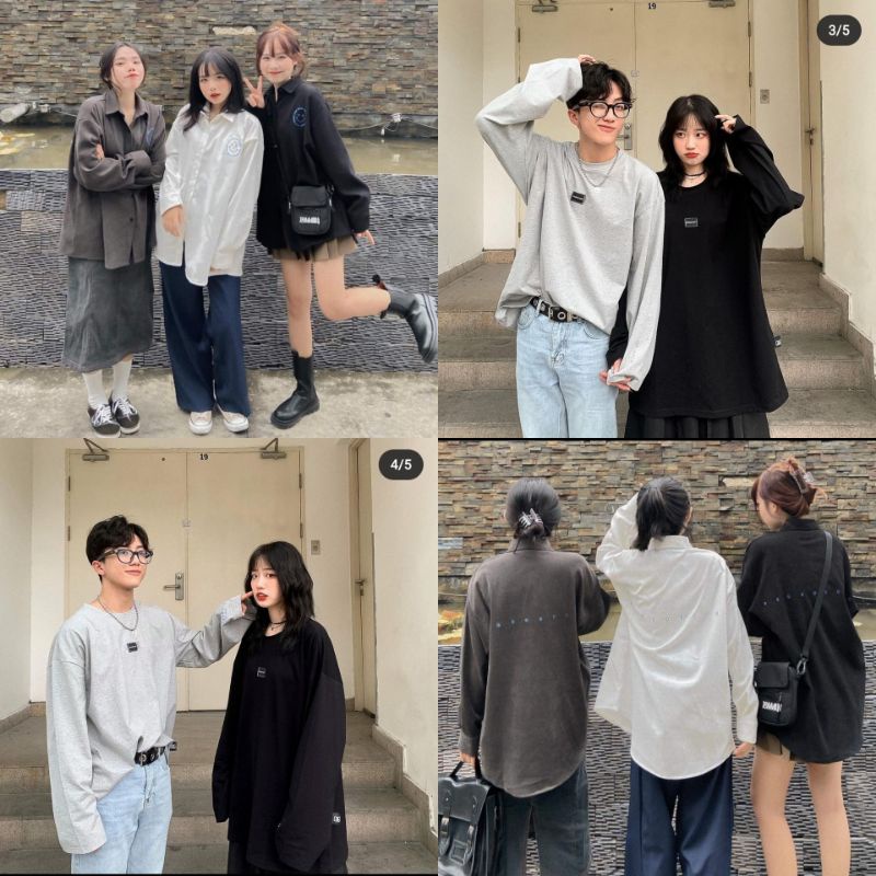 Áo sơ mi basic và áo thun dài tay Regods chính hãng, shirt và longsleeve Reogds đầy đủ tag bọc sticker