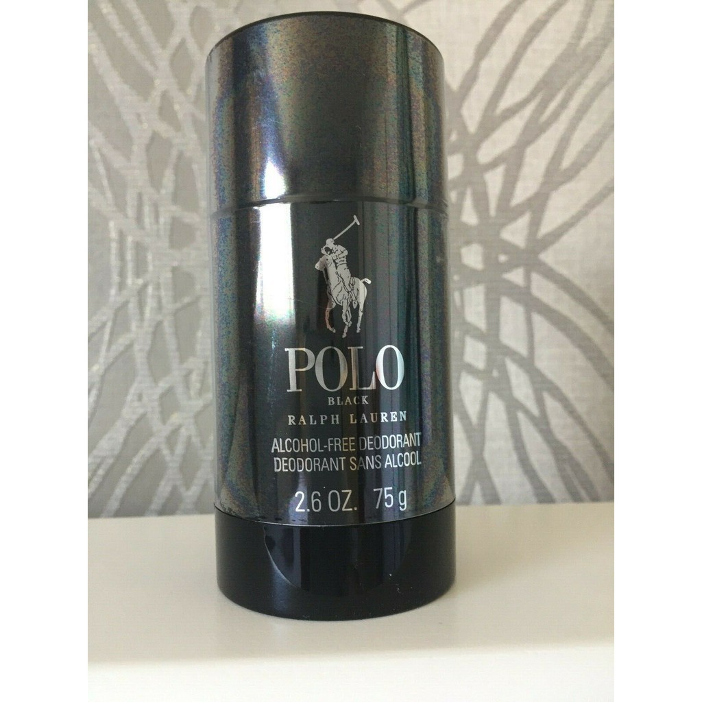 Lăn khử mùi nước hoa Ralph Lauren Polo Black 75g