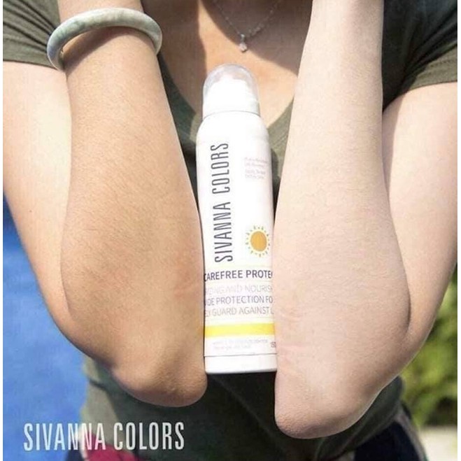 [CHUẨN STORE] Xịt chống nắng Sivanna Color spf50 Made in Thailand vừa chống nắng vừa makeup da