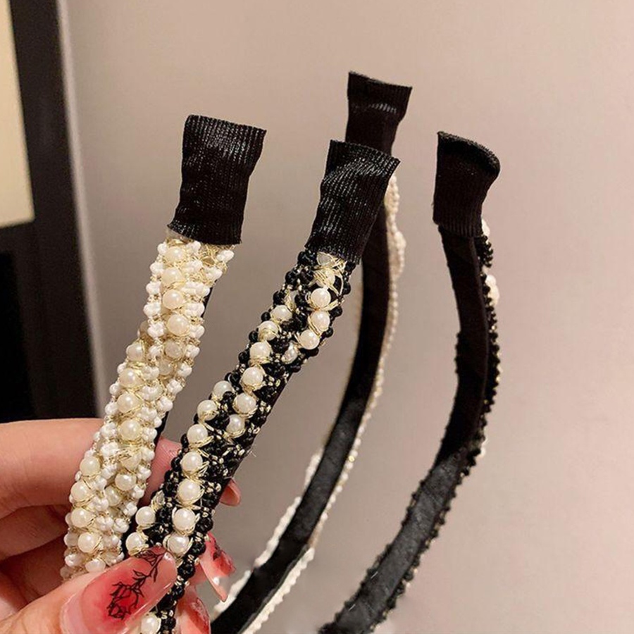 Băng đô cài tóc đính ngọc trai thời trang Hàn Quốc cho nữ