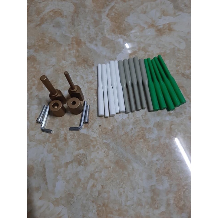 Combo bộ đầu hàn sự cố gồm 1 đầu 7ly, 1 đầu 11ly và 15 que hàn