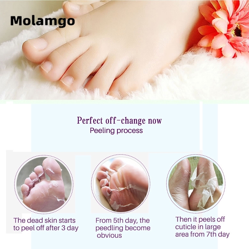 MOLAMGO Mặt nạ lột cho bàn chân giúp tẩy tế bào chết thương hiệu EFERO
