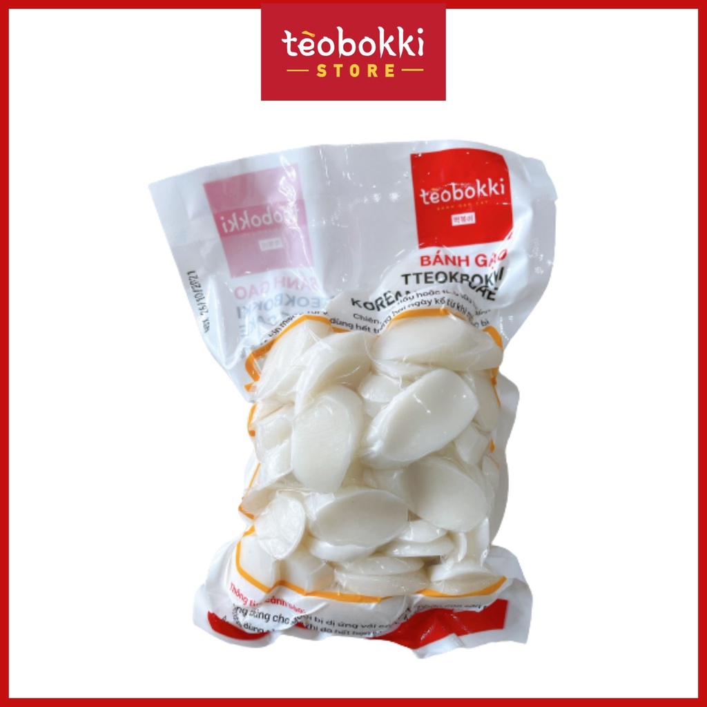Bánh gạo cắt lát Tèobokki 500g