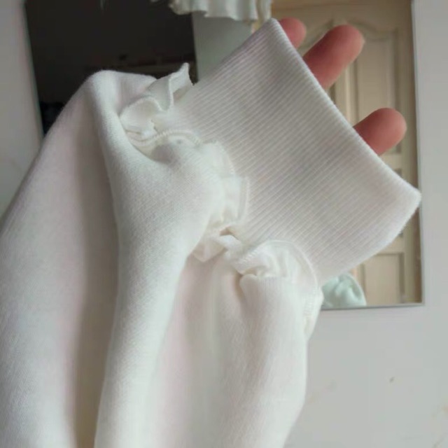 Áo nỉ  họa tiết bèo