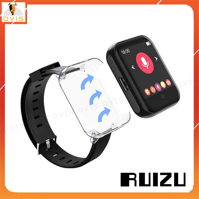 Ruizu M8 -  Máy Nghe Nhạc Thể Thao Đeo Tay Bluetooth 5.0 , Mp3 Watch