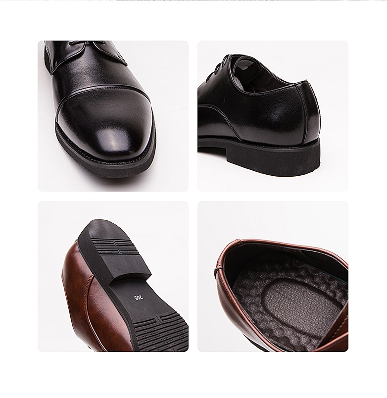 Đôi giày da oxford thời trang kích thước 38-48 dành cho nam