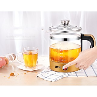 Ấm pha trà bằng hơi nước có ngăn lọc trà RYK inox 303