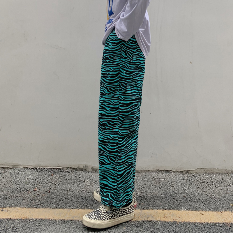 Quần Dài Ống Đứng In Họa Tiết Ngựa Vằn Phong Cách Đường Phố Cá Tính 222001 | BigBuy360 - bigbuy360.vn