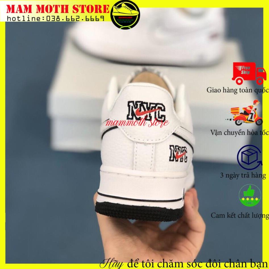 Giày af1,sneaker af1 nyc bản trung hang 11 cao cấp full phụ kiện shop MAMMOTH