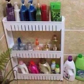Kệ nhà tắm giá để đồ có bánh xe 3 tầng tiện dụng