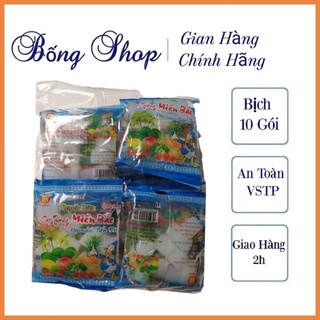 Bịch 10 Gói Thạch Dừa Tuổi Thơ quang minh