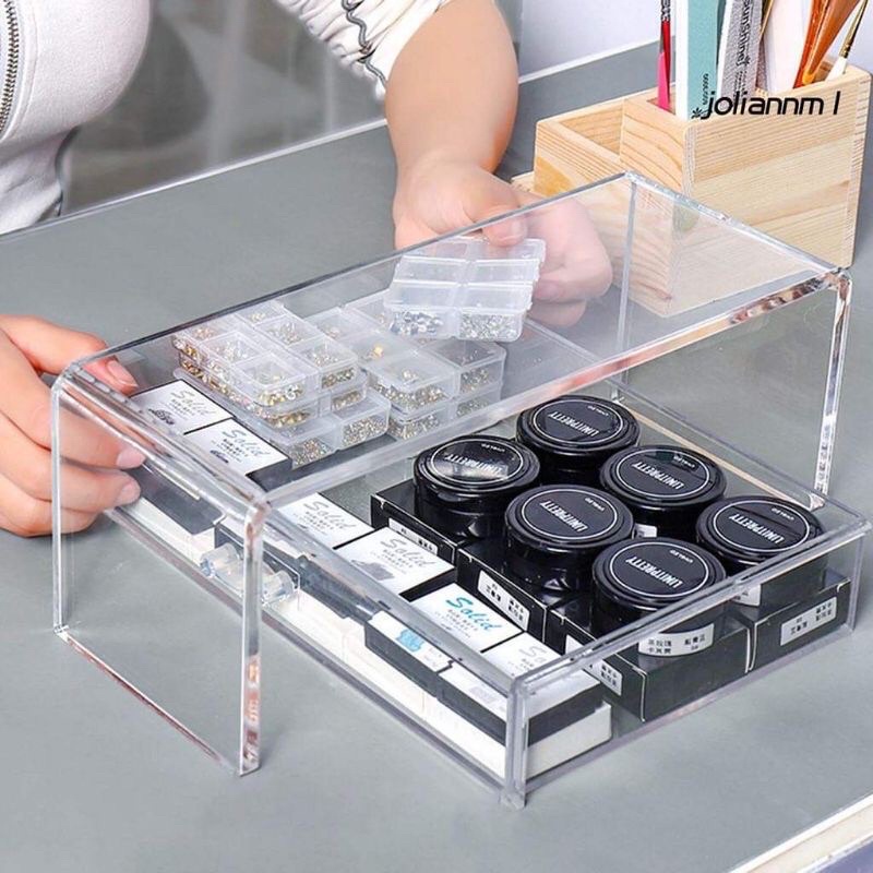 Phụ Kiện Nail - Kê Tay, dưới để máy hơ mica trongsuốt