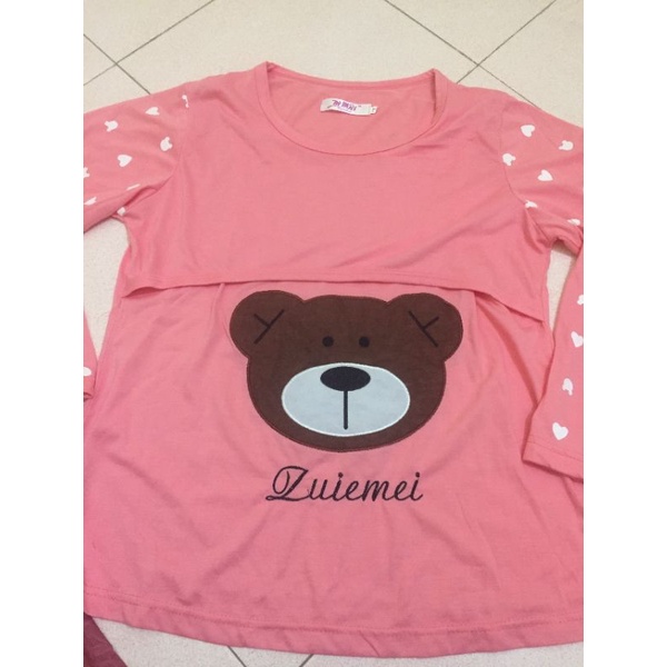 Thanh lí bộ mặc bầu và sau sinh dài tay chất cotton 45 - 60kg