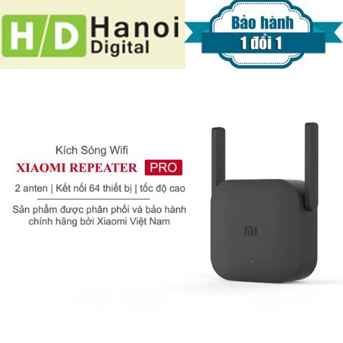 Phụ kiện giá rẻ uy tín Bộ Kích Wifi Xiaomi Repeater Pro