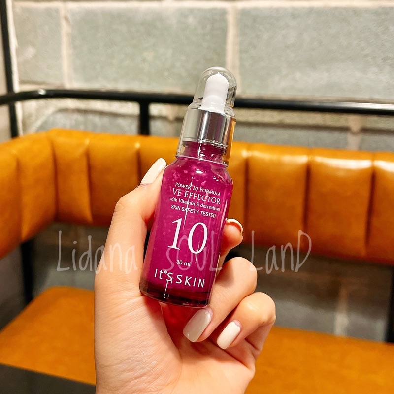Tinh chất vitamin E trắng sáng căng bóng trẻ hoá da It's Skin Power 10 Formula VE Effector 30ml Hàn Quốc