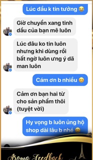 BBR VS - Tinh dầu nước hoa Pháp AROMA