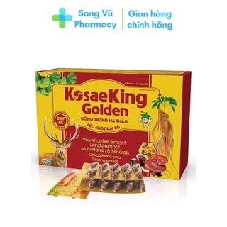KosaeKing Golden - Viên đông trùng hạ thảo, sức khỏe đại bổ