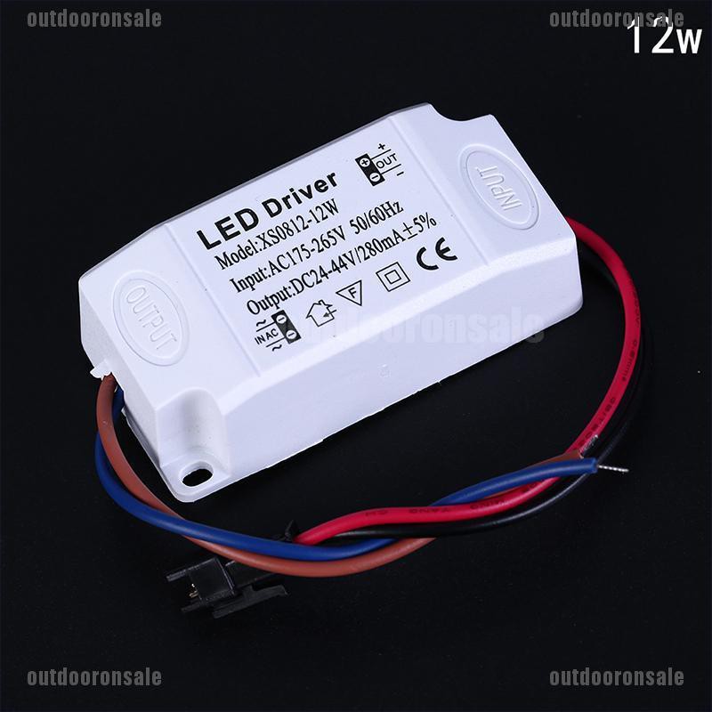 <ODOS> 3W 7W 12W 18W 24W power supply driver adapter transformer switch for LED Lights [hot]