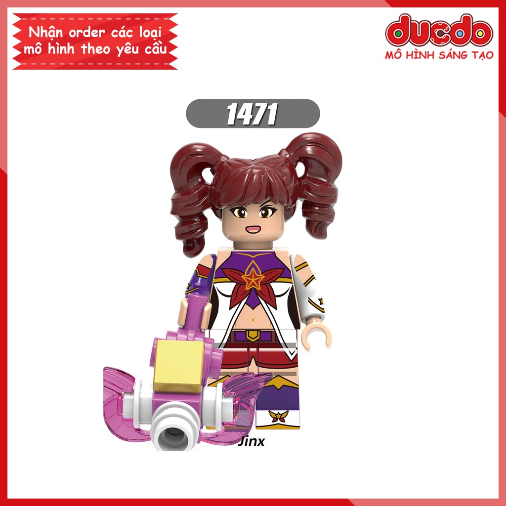 Minifigures các nhân vật trong Liên Minh Huyền Thoại - Đồ chơi Lắp ghép Xếp hình Mini Mô hình XINH X0283